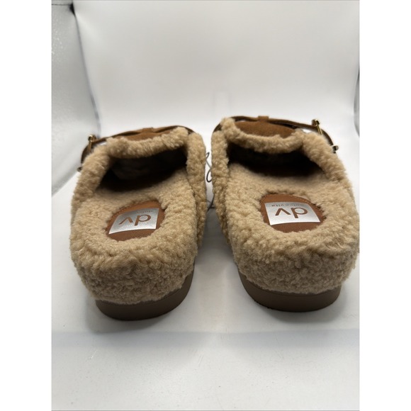 Dolce Vita Cozy Slide Clogs Women Cognac Slip-On Adjustable Buckle. Size 7 - Picture 8 of 13